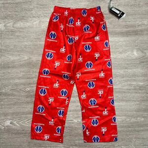 NWT Washington Wizards‎ NBA Kids Pajama Pants Red Basketball Fan Gear Size Small